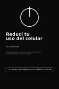 Reducí tu uso del celular sin ansiedad – OFFMODE